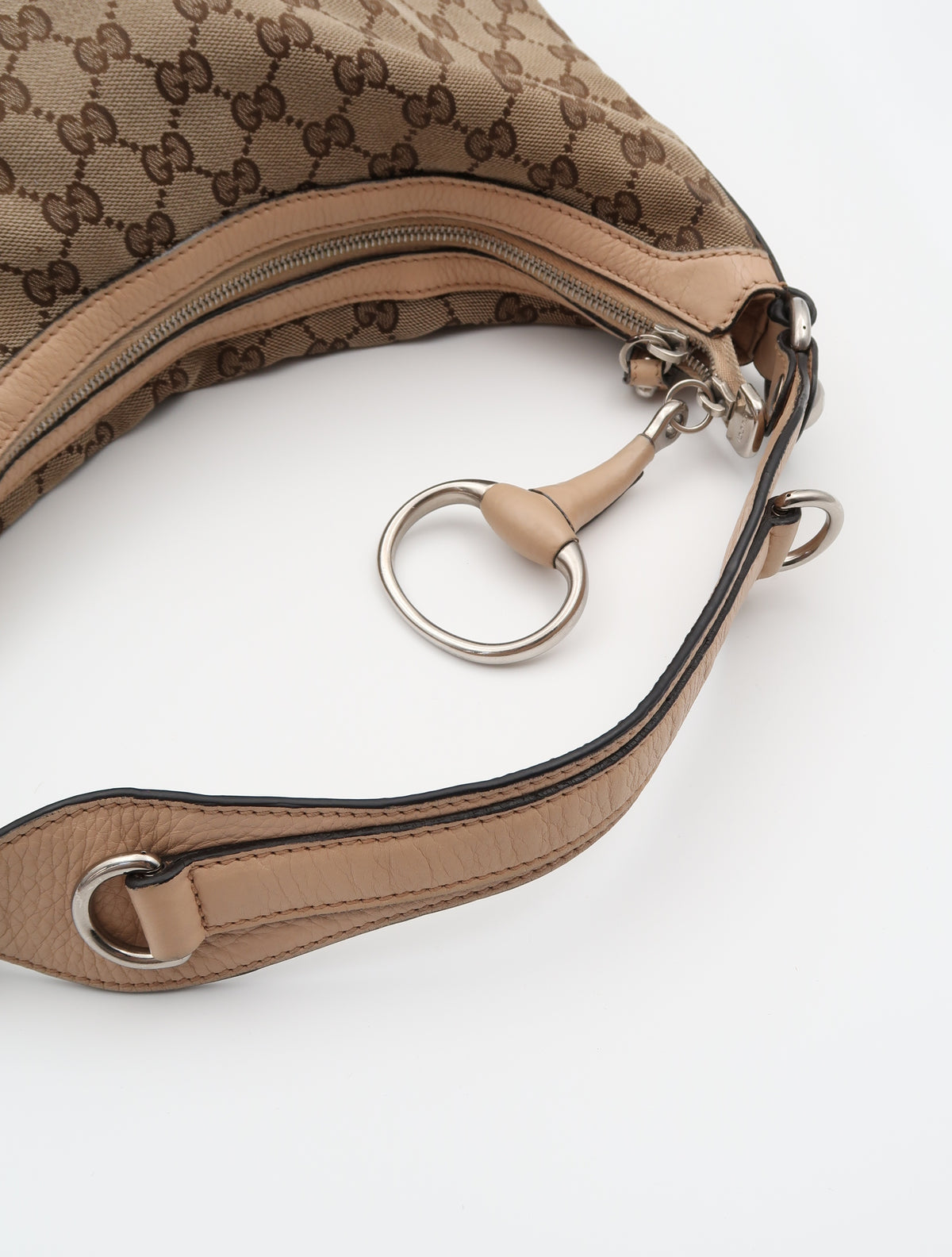 GUCCI ICON BIT HOBO CANVAS BAG