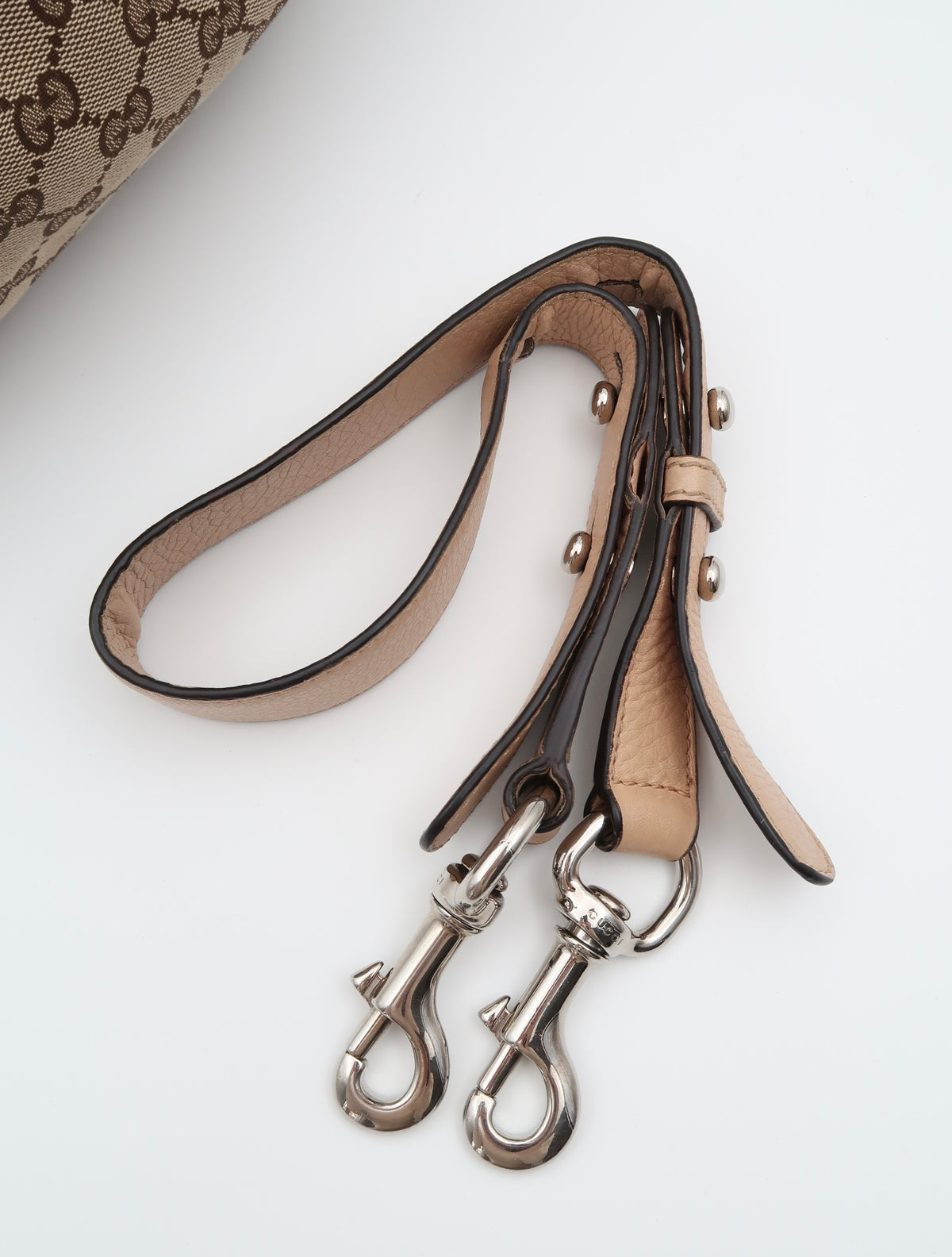 GUCCI ICON BIT HOBO CANVAS BAG